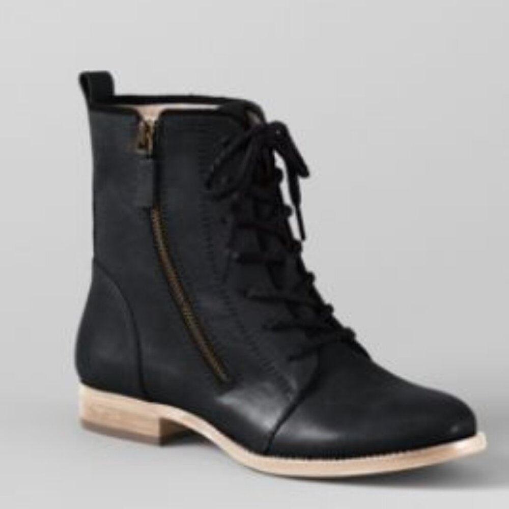 Lands' End Bennett Heritage Boots - goodyear welt - classic design boots 7